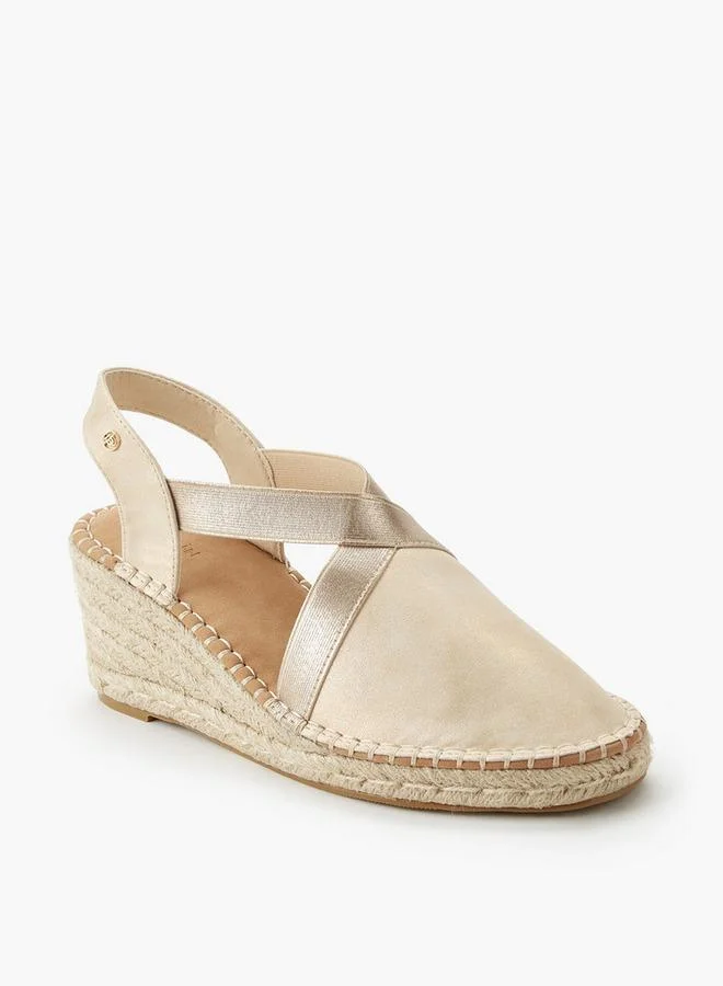 ببرمنة Women Wedge Heel Slingback Espadrilles